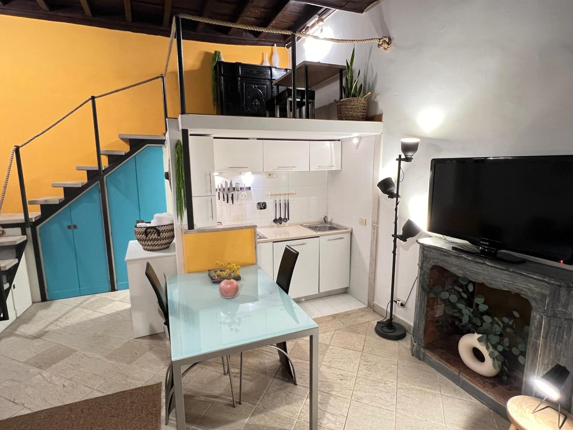 Charming Navona Duplex Apartment Rome Bagian luar foto